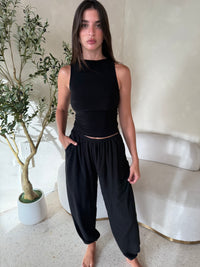Black Jogger Pants