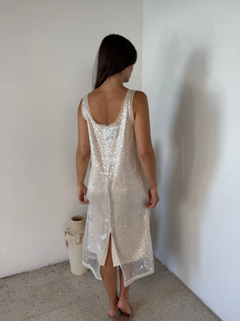 Sequins Midi Dress
