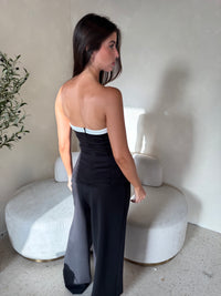 Contrast Tube Top & Pant Set