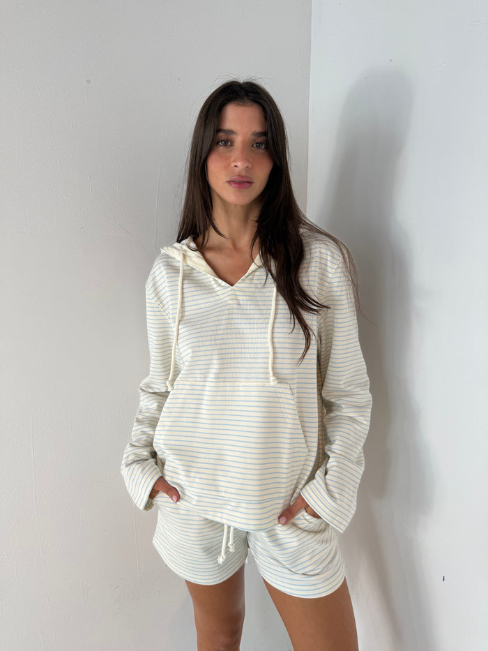 Baby Blue Stripe Set