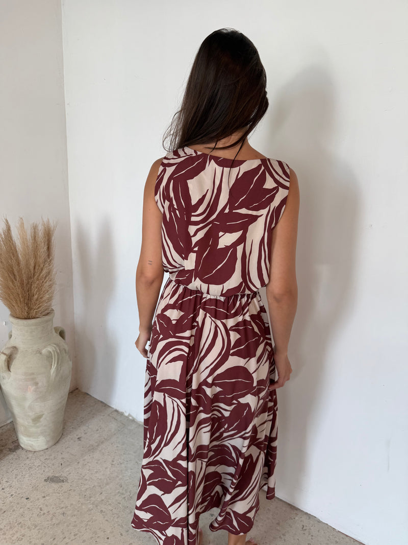 Lucca Brown Leaf Set