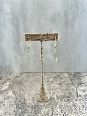 Long Mini Diamonds Earrings