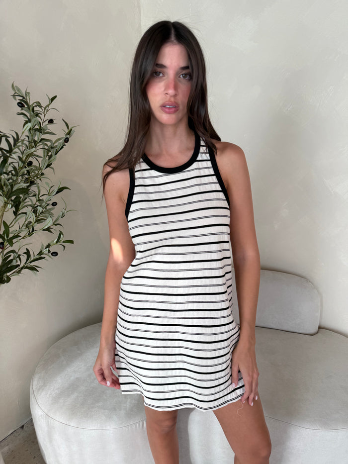 Striped Mini Dress