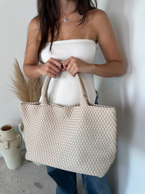 Woven Solana Tote Bag