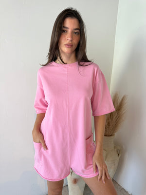 Pink Oversized Onesie