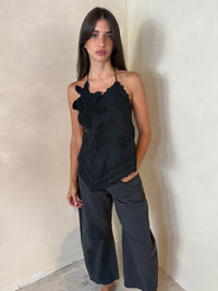 Vintage Navy Barrel Pants