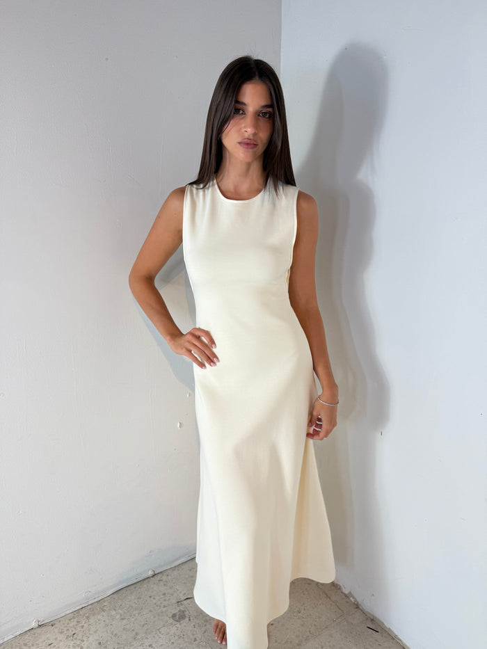 Ivory Midi Dress