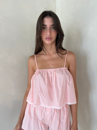 Peach Striped Set