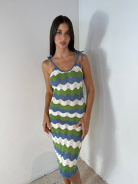 Knit Crochet Bodycon Dress