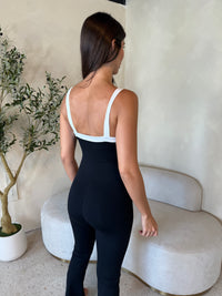 Black Flare Jumpsuit