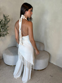 Ivory Fringe 3pc Set