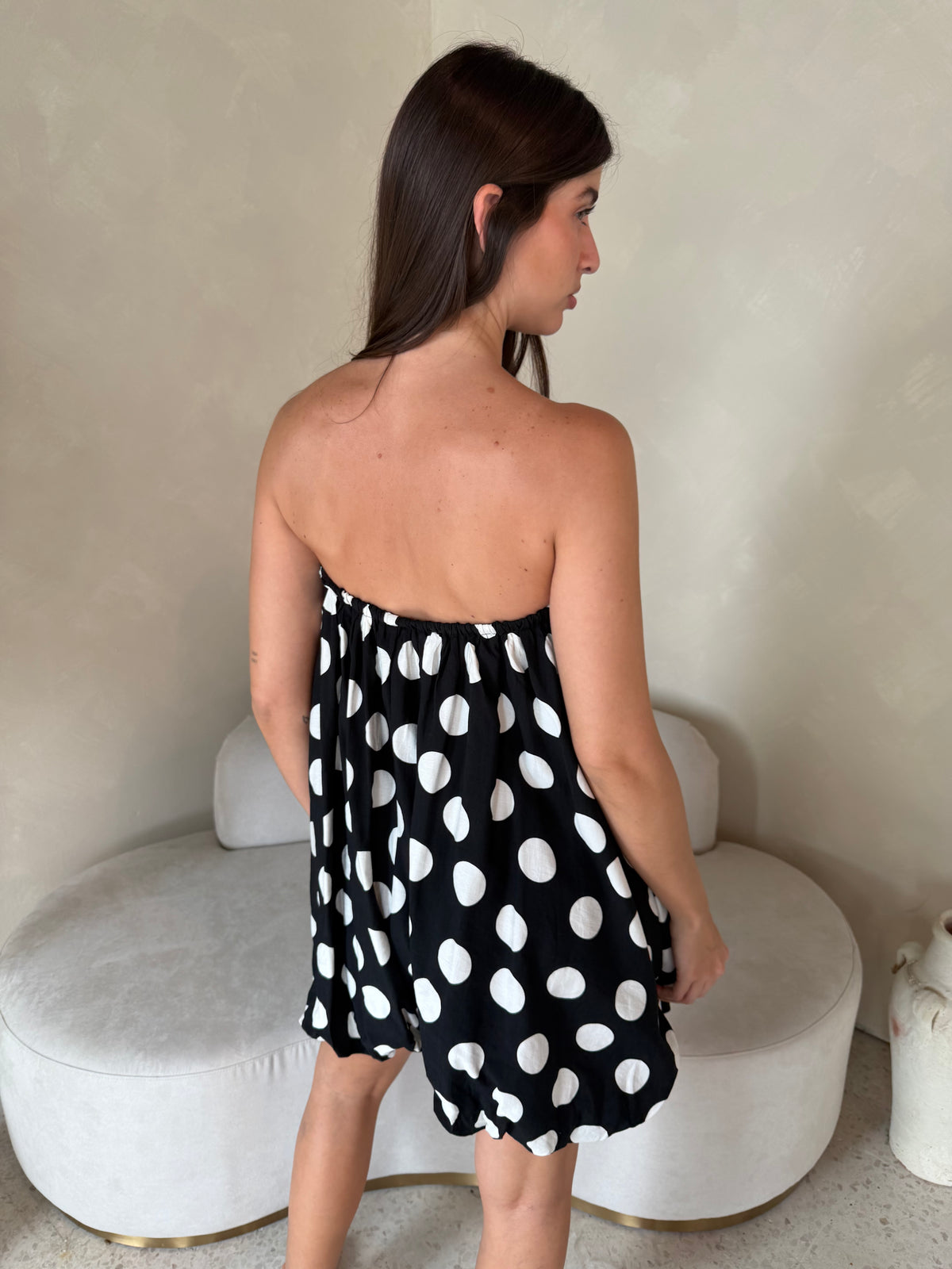 Polka Bubble Romper