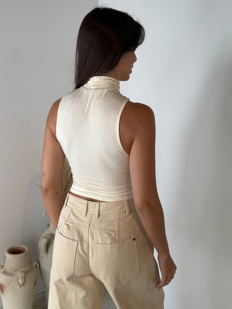 Turtleneck Ring Top