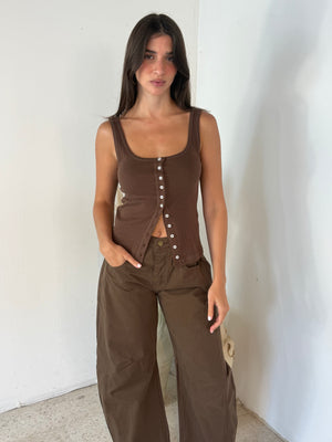 Wide Leg Barrel Jeans