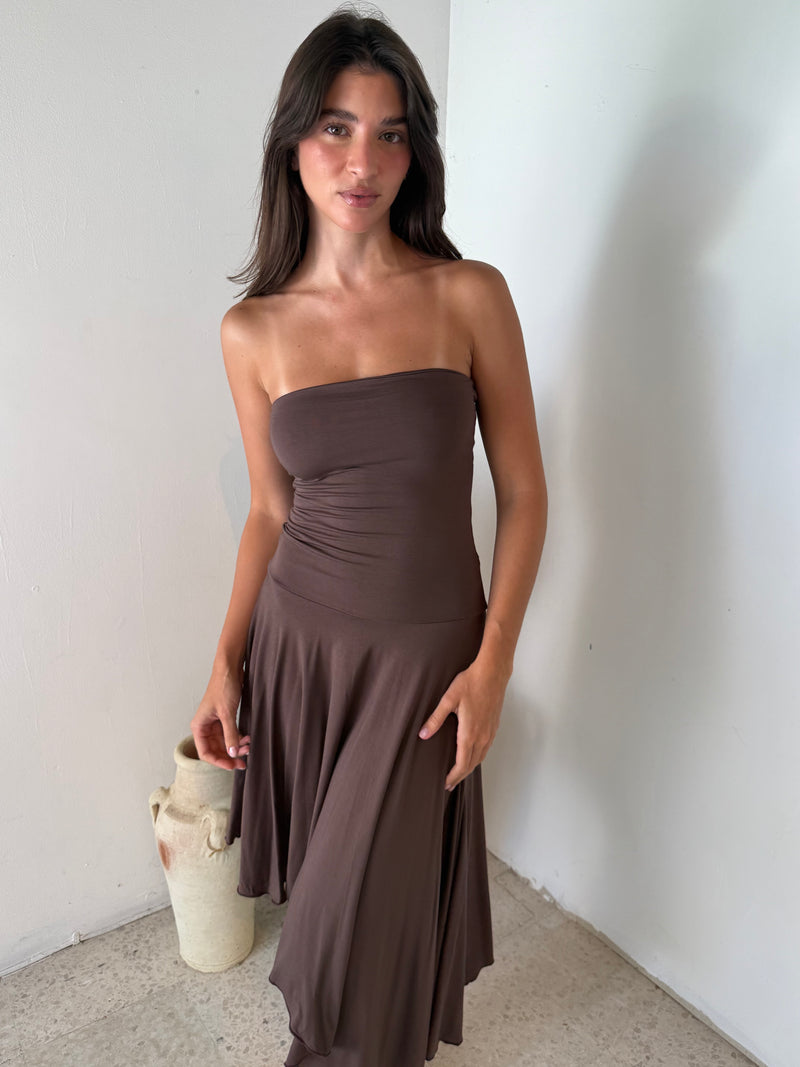 Choco Tube Dress