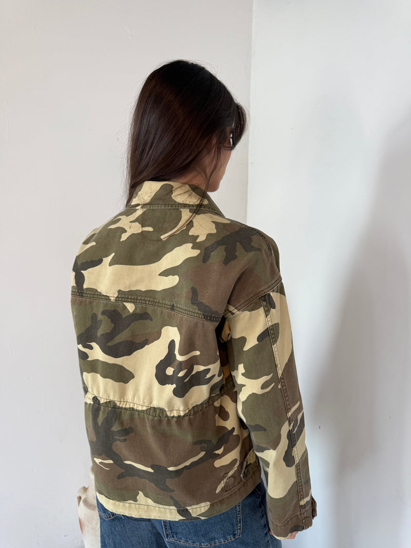 Camo Printed Jacket