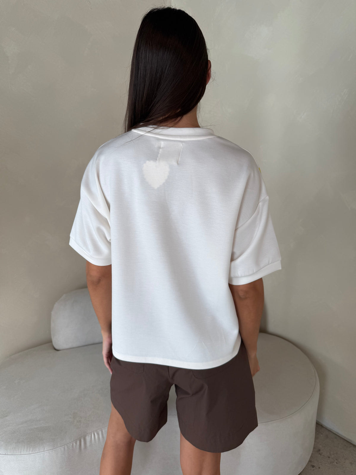 Brown Drawstring Shorts