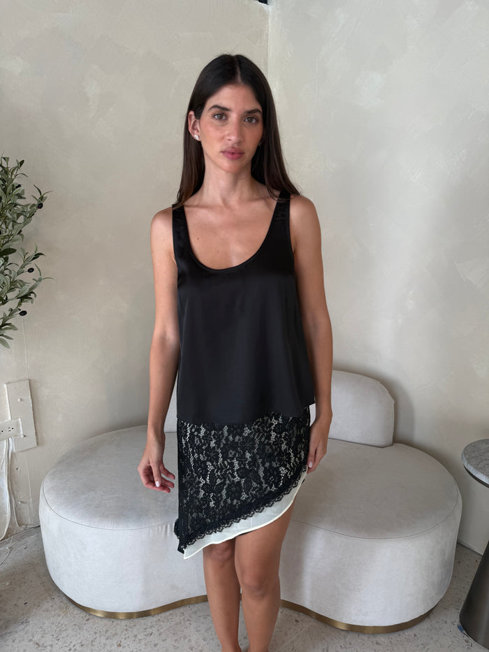 Black Lace Skirt