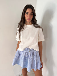 Stripe PaperBag Skirt