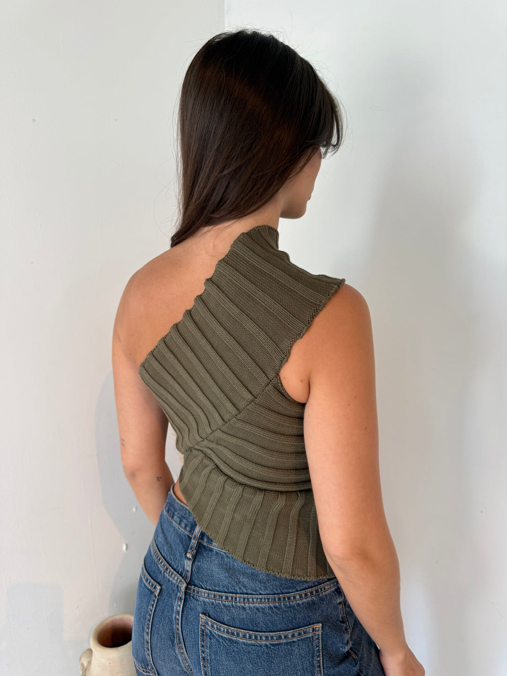 Asymmetrical Knit Top
