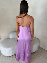 Satin Strappy Dress