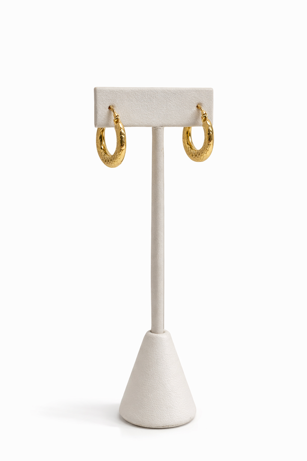 Gold Snake Hoop