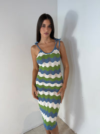 Knit Crochet Bodycon Dress