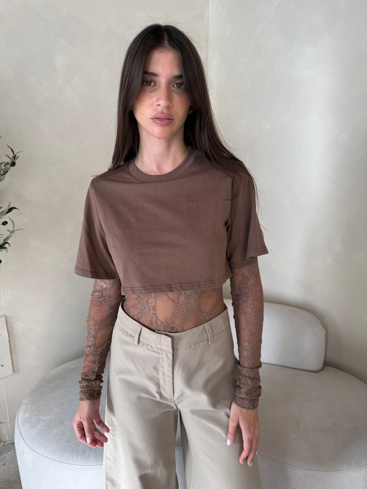 LS Lace Bodysuit