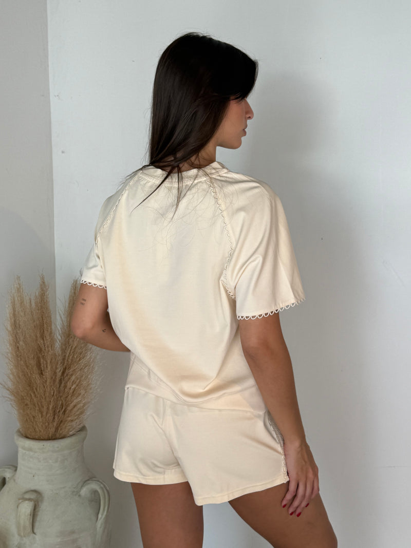 Cream Lounge Set