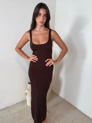Fitted Midi Dress