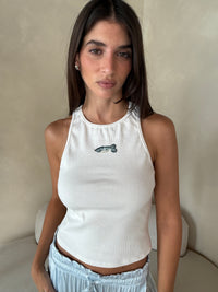 Beaded Racer Back Tank