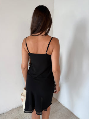 Layered Cami Top & Skirt Set