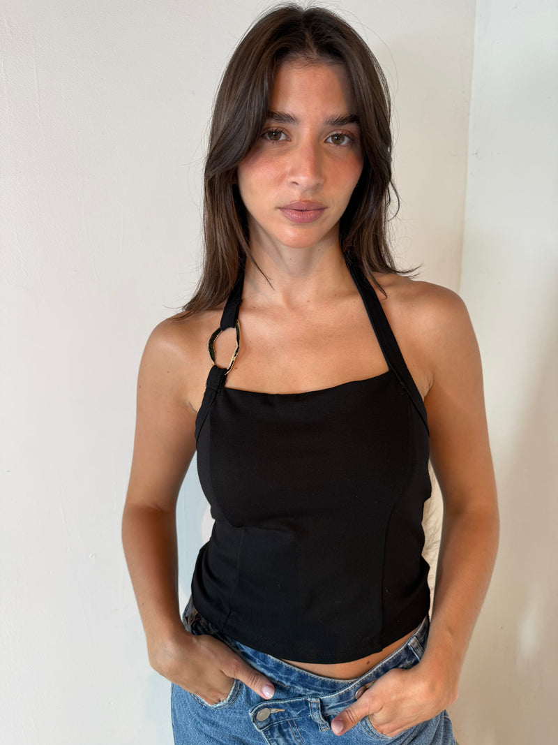 Hardware Halter Top