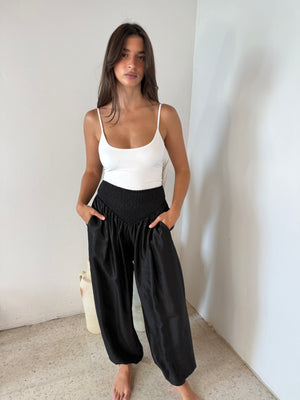 Black Balloon Pants