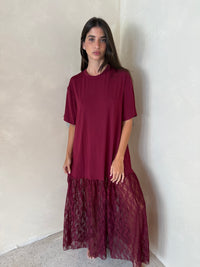 SS Lace Maxi Dress