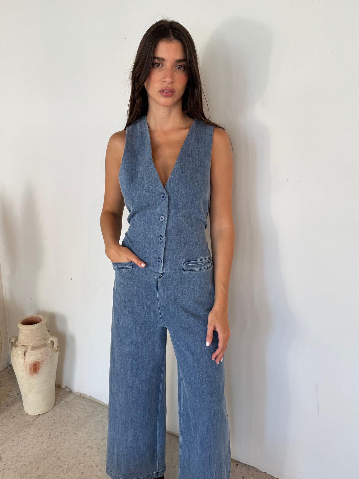 Denim Jumpsuit