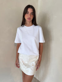 Mother Of Pearl Mini Skirt