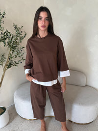 Layer 2pc Lounge Set Top & Pants
