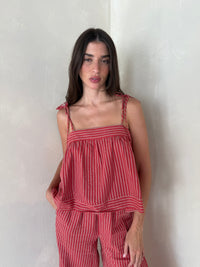 Stripe Top & Pant Set