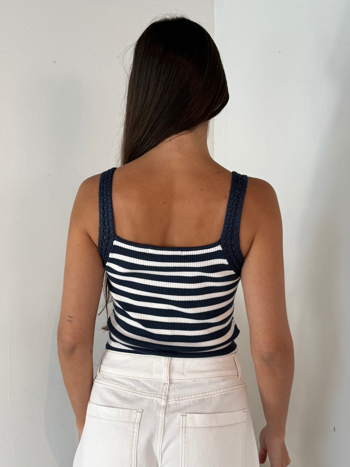 Striped Knit Tank