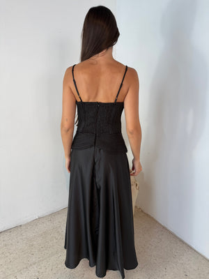 Braided Detail Midi Dress