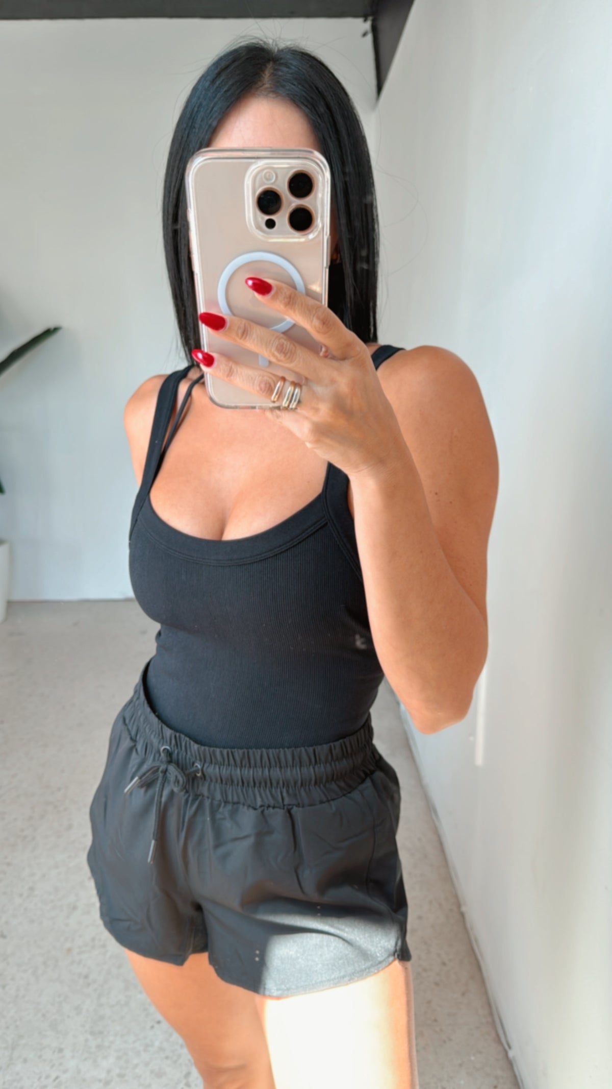 Drawcord Mini Shorts