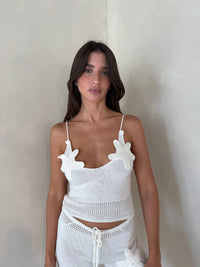 Cream Crochet Set