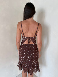 Brown Polka Set