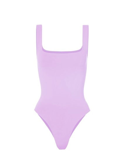 PLAIN SQUARE NECK TANK BODYSUIT