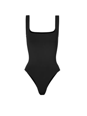 PLAIN SQUARE NECK TANK BODYSUIT