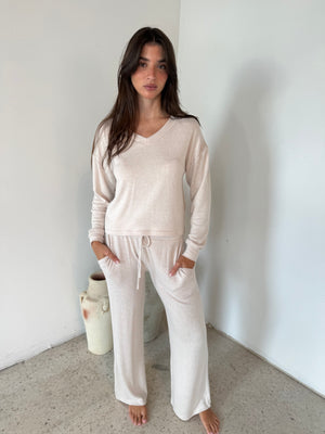 Hacci Beige Lounge Set