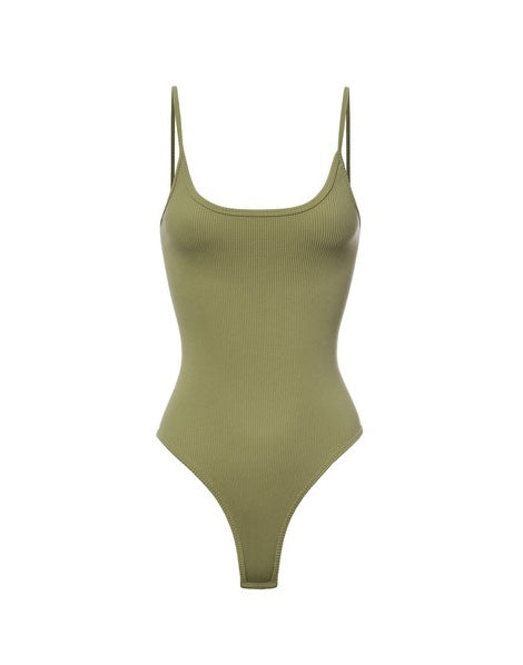 Ribbed Cami Bodysuit