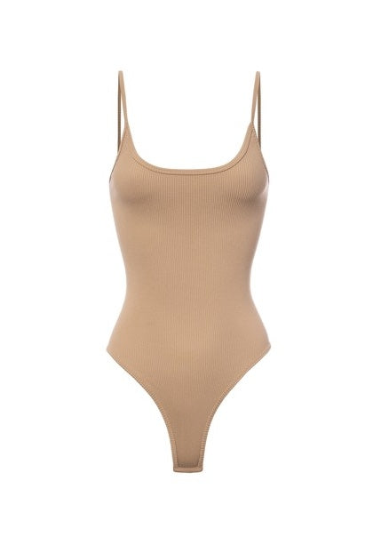RIBBED CAMI BODYSUIT