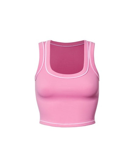 Contrast Hem Tank